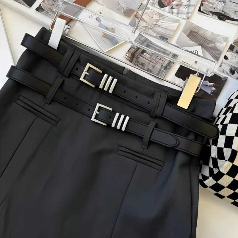 Womens Belt Trend Belt Fashion Casual Edition Thin Belt Soft PU Leather Belt Jeans Belt Gift for Mom Girlfriend W240920