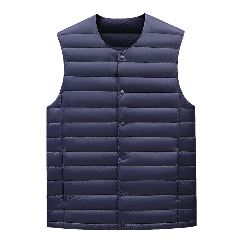Winter Sleeveless Jackets Warm Waterproof Ultralight Puffer Men Casual Windproof Thicken Waistcoat Brand Vest Male