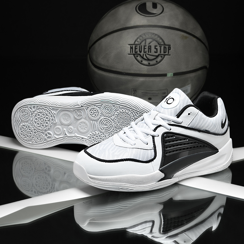 Men's Basketball Shoes Breathable Cushioning Non-Slip Wearable Sports Shoes Gym Training Athletic Basketball Sneakers for Women