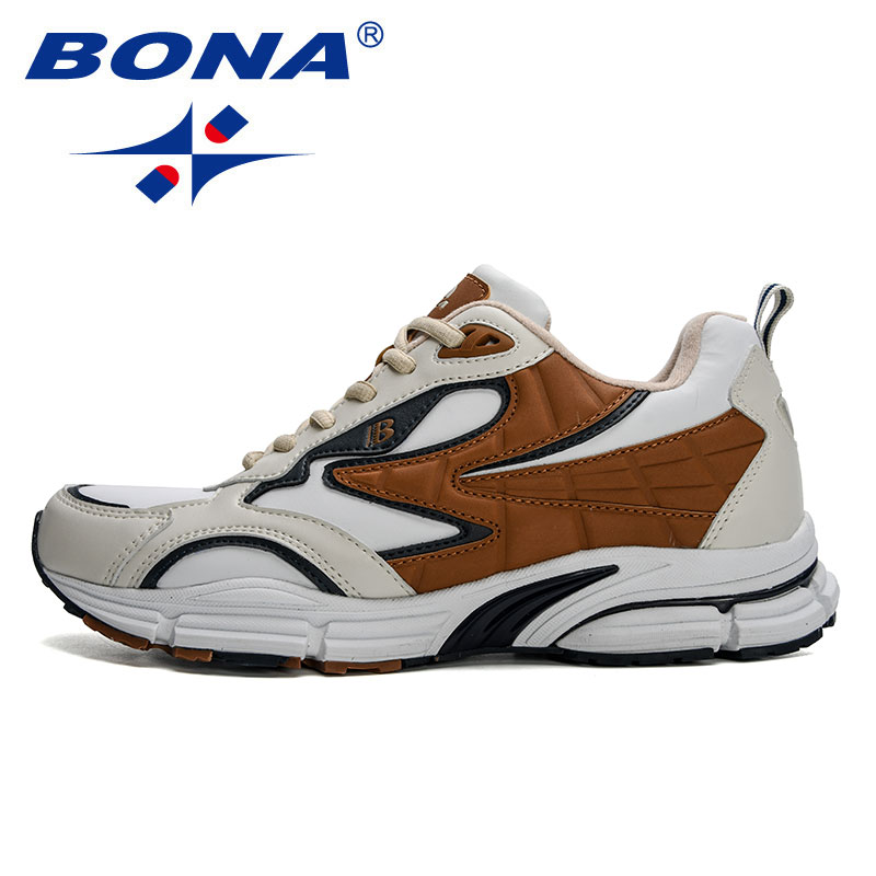 2023 BONA New Designers Athletic Shoe Men New Casual Sneakers High Quality Light Breathable Sport Man Footwear Popular Running Shoes 084e s