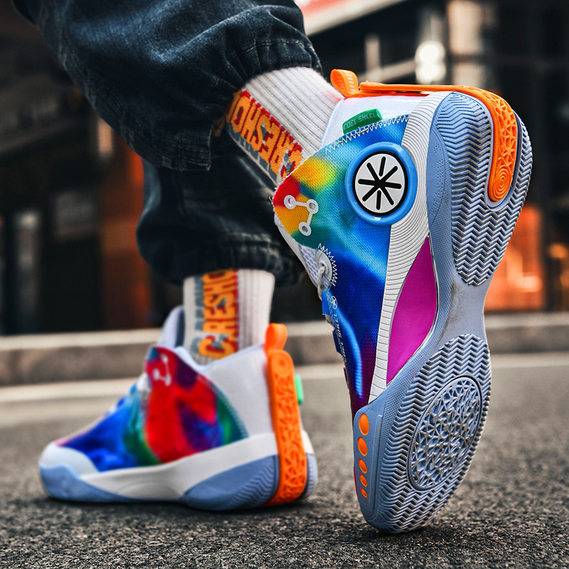 Men's and women's high-quality basketball shoes youth practical training shoes fashion breathable low-top sneakers