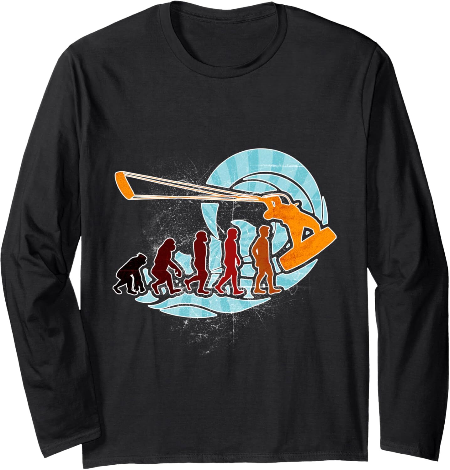 Long Sleeve Shirts for Men sweatshirt Funny Kite Surf Evolution Wind Surfer Sport Gift Long Sleeve Tee Streetwear Casual tops clothes