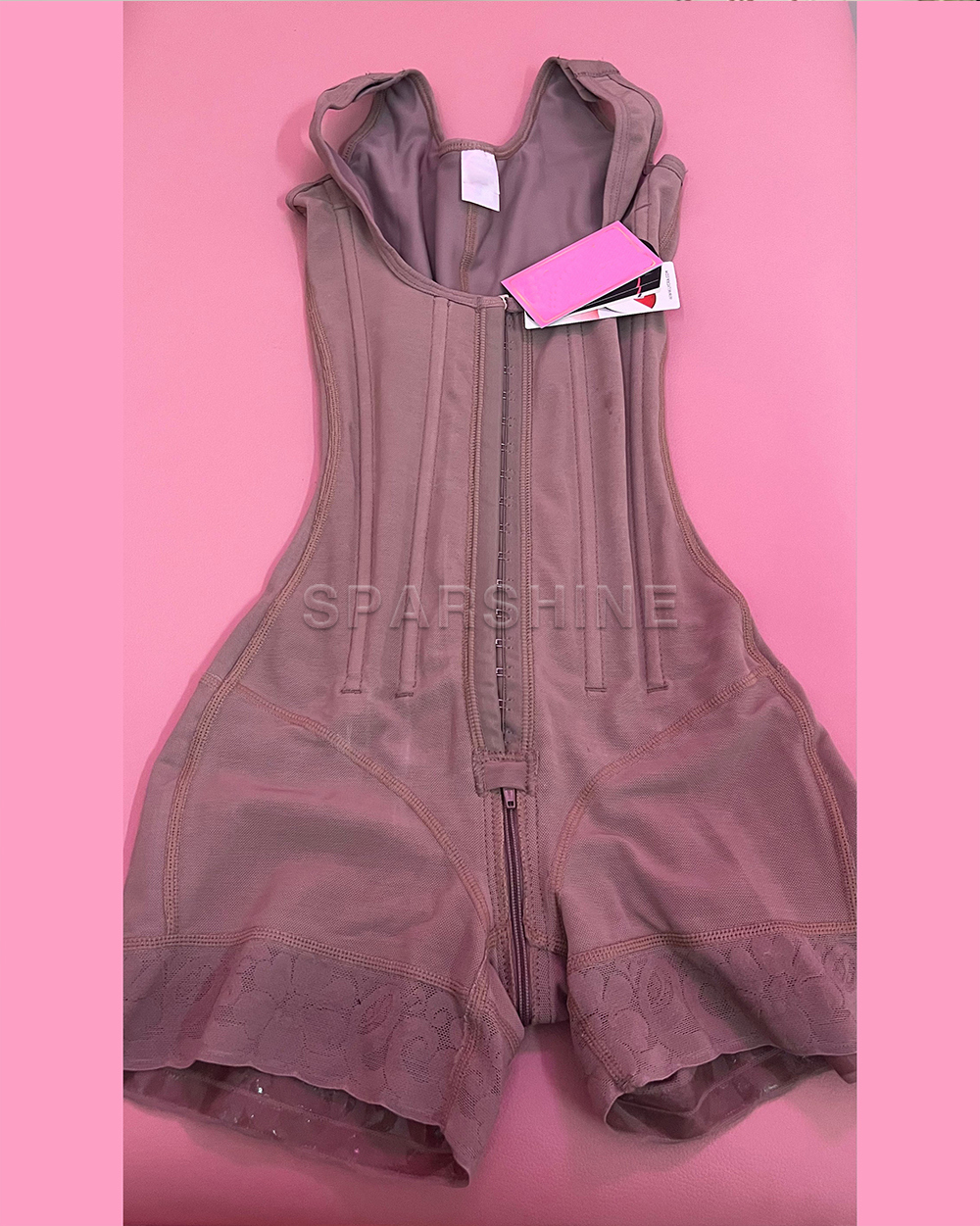 High Compression Hourglass Body Colombian Girdles For Women Post-Operative Open-Chest Sleeveless One-Piece Bodysuit Fa