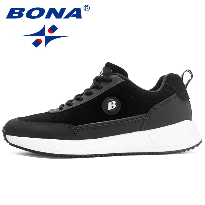 2023 BONA New New Designers Outdoor Jogging Trekking Sneakers Man Athletic Shoe Classics Style Walking Lace Up Men Sport Shoes 39a1 s