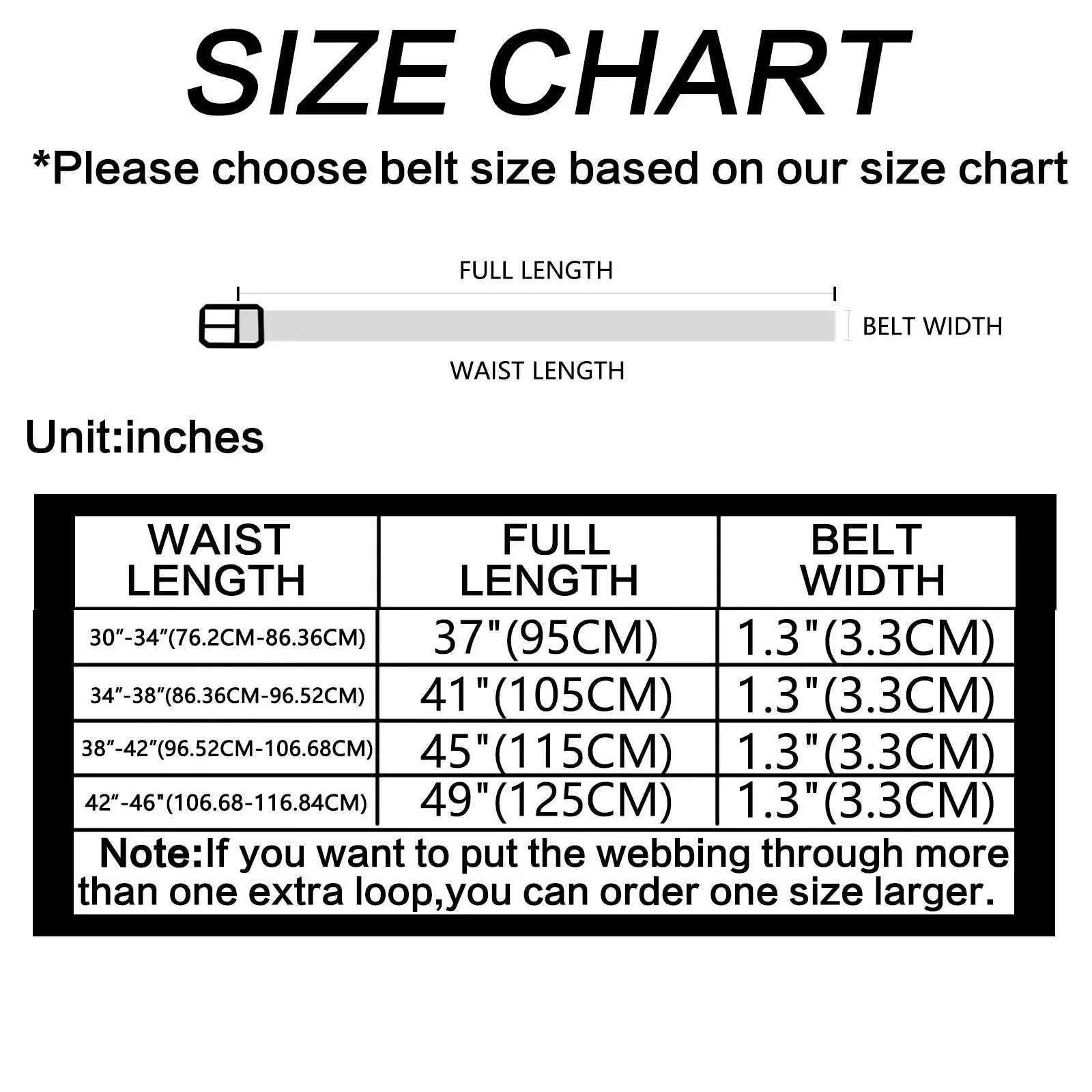 Mens elastic band elastic weaving 1 pack woven band mens golf casual pants shirt jeans comfortable W240920
