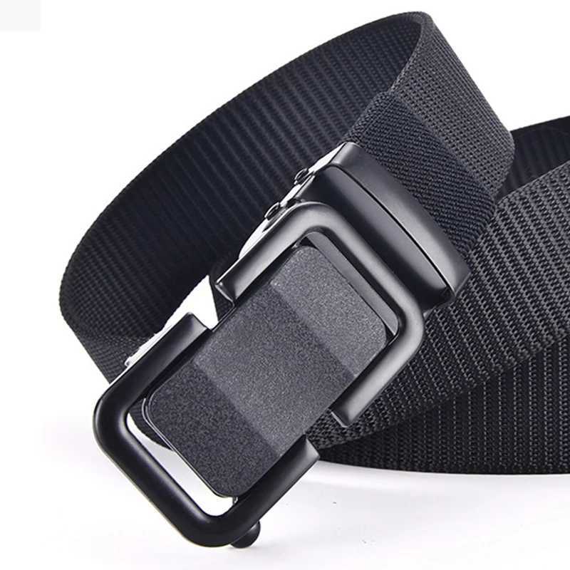DINISITON Mens Nylon Braided Tactical Strap Canvas Strap Automatic Buckle Fashion Training Strap W240920