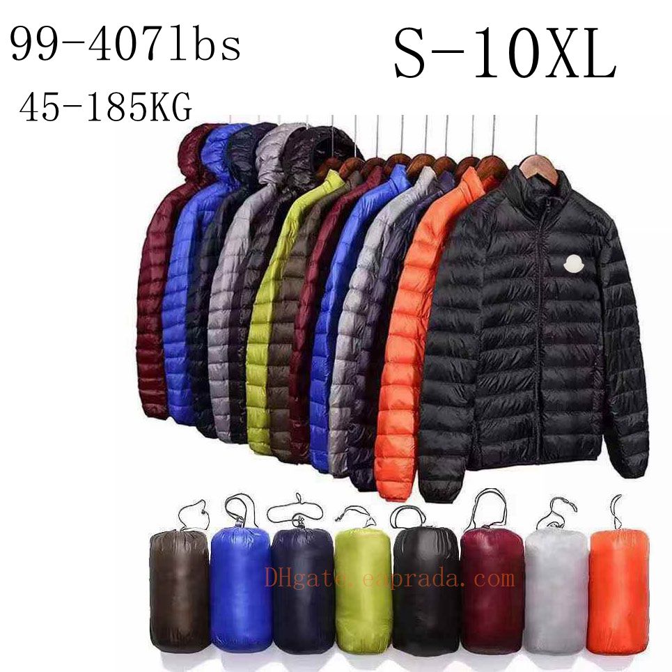 MO Designer S-10XL Puffer Down Jackets Mens Coats Oversized Ultra Loft Lightweight Man Thick Womens Designer Windbreaker Outerwear Coat 5XL 6XL 7XL 8XL 9XL 10XL