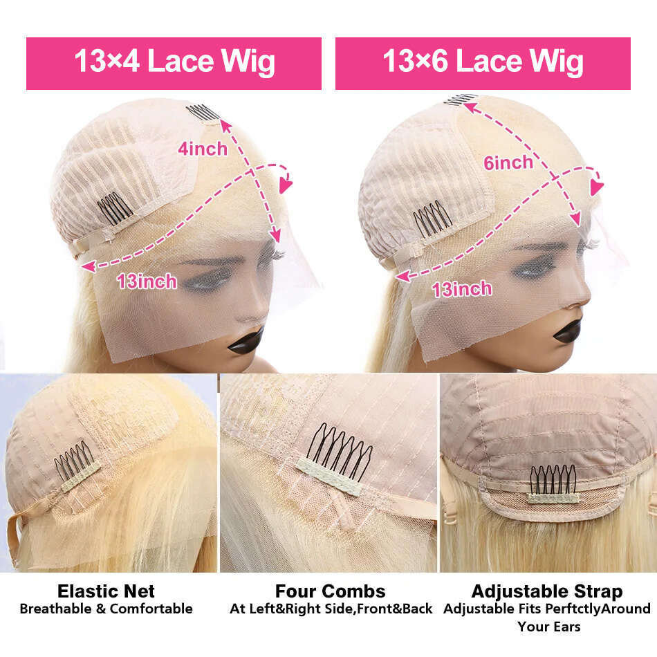 613 Blonde 250 Density Body Wave 13x4 Frontal 30 40 Inch 13x6 Lace Front Wig Human Hair Cheap Wigs On Sale Clearance