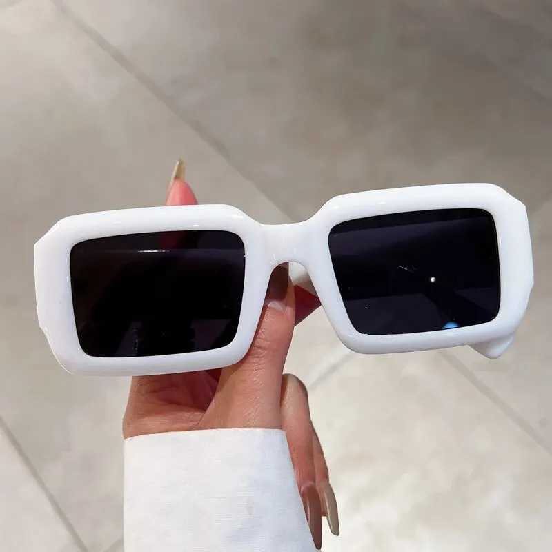 KAMMPT Small Rectangle Hip Pop Sunglasses for Women Fashion Vintage Men Retro Traveling Trend Brand Design Shades EyewearX240920