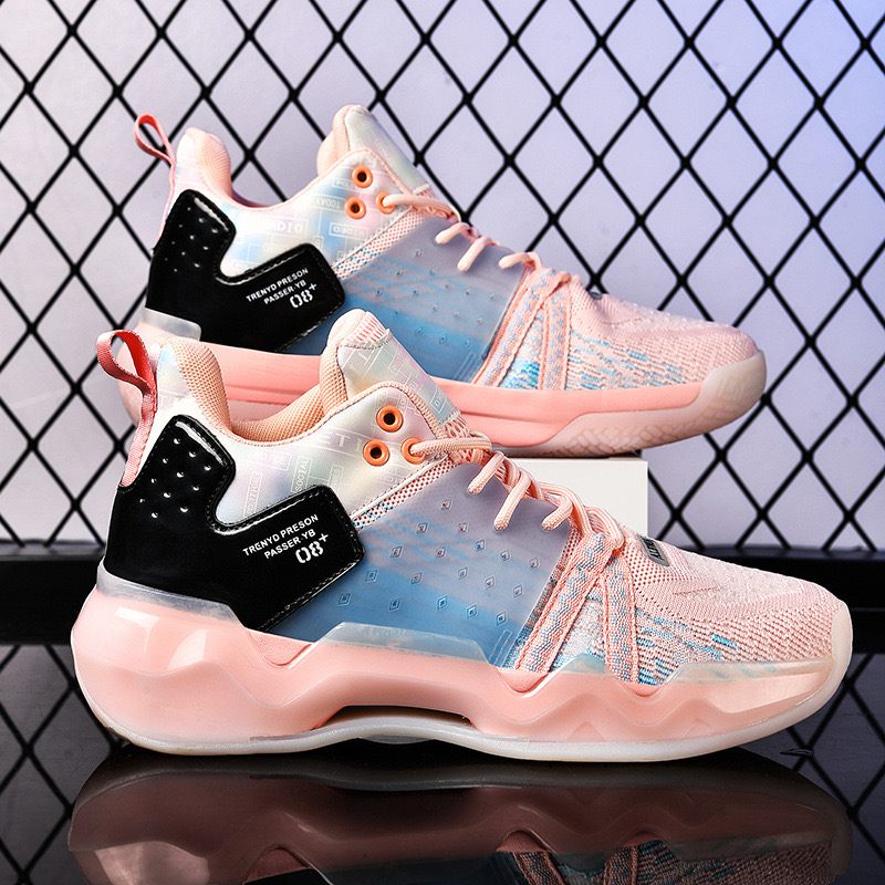2024Brand High Quality Basketball Shoes Couple's Anti Slip Wear-resistant Practical Sports Shoes Breathable Student Sports Boot
