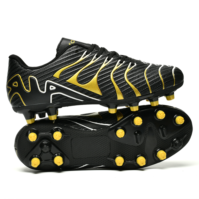 Soccer Shoes for Men Sport Outdoor Male Boys Gym Long Spike Ankle Boot Bottom Spring Autumn Man Youth Football Training Shoes