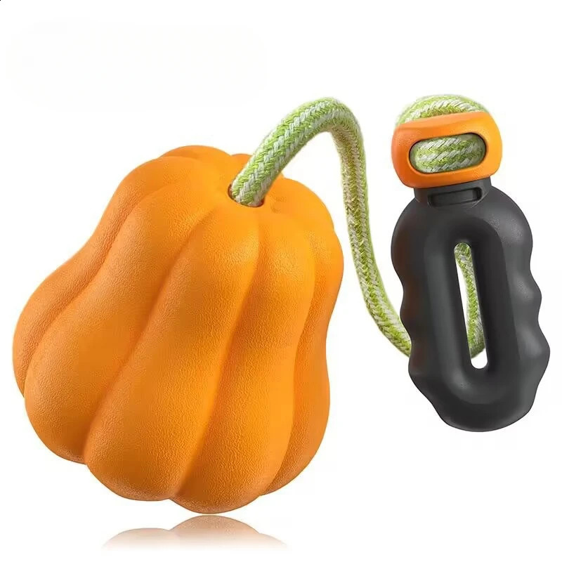 Pumpkin Tooth Balls Safe Pet Toys Bite Resistant Mole Halloween Pumpkin Dog Supplies Dog Toys Chewing Toys Vocal Sound Toys 240914
