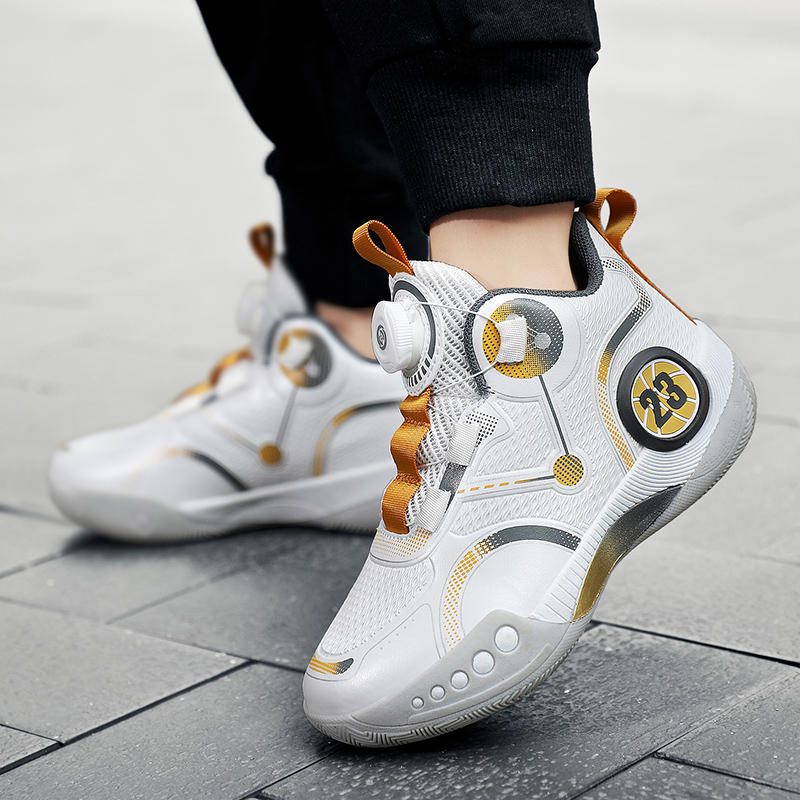 Basketball Shoes Children 2024 Large Size To 47 Classic Retro Gym Waterproof Fashion Breathable Non-Slip Basketball Sneaker