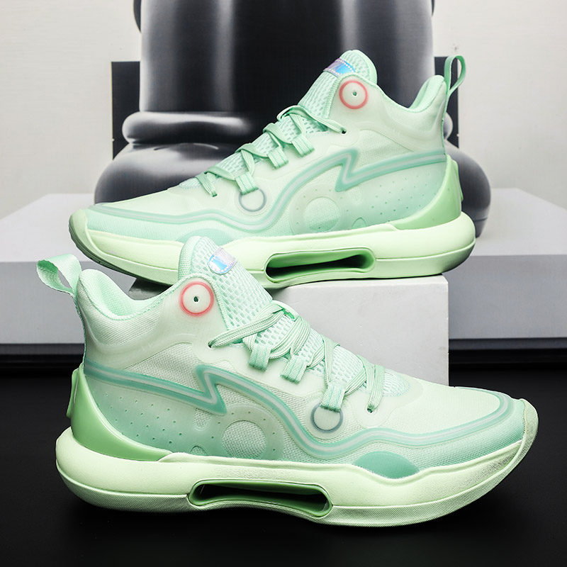 High-quality Men's Basketball Shoes Kids Basket Boots Women Cushion Sports Shoes Fashion Reflective Training Basketball Sneakers