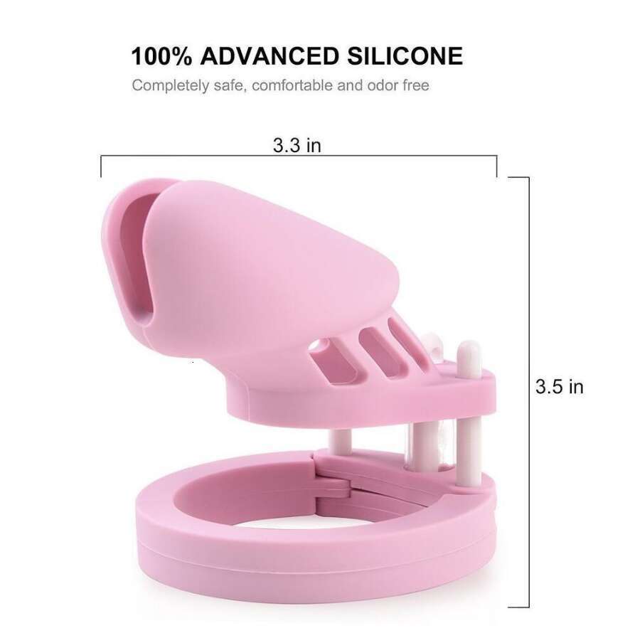 SEXBAY factory wholesale male chastity cages Lightweight chicken cages equipped with sex toys for men 5 size invisible locks