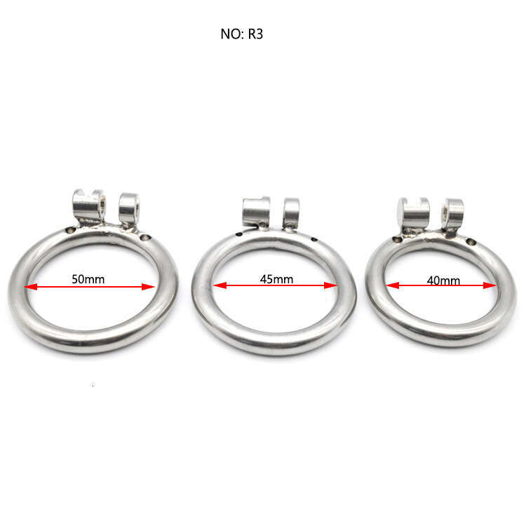 304 stainless steel Metal Male Chastity Device Super Small Short Cock Cage with Stealth lock Rings Sex Toys