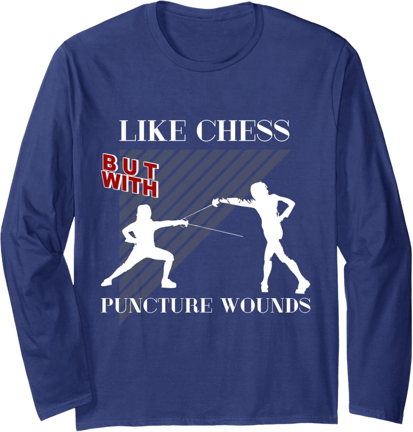 Long Sleeve Shirts for Men sweatshirt Like Chess But With Puncture Wounds Cool Fencing Long Sleeve Tee Streetwear Casual tops clothes