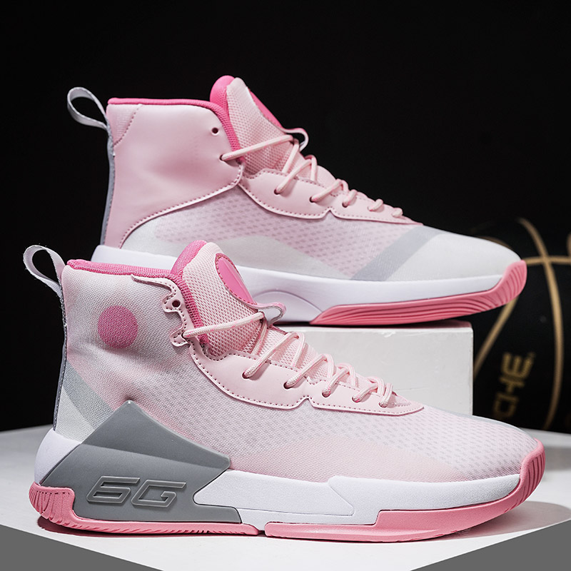 High Street Basketball Shoes Men Sneakers Men Boys Basket Shoes Mesh High Top Anti-slip Outdoor Sports Shoes Trainer Zapatillas