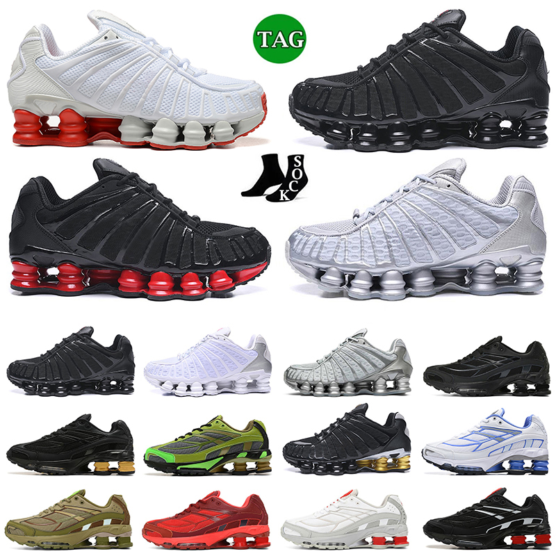 outdoor sports running shoes for mens womens classic triple black white silver gold tl trainers sneakers 36-45