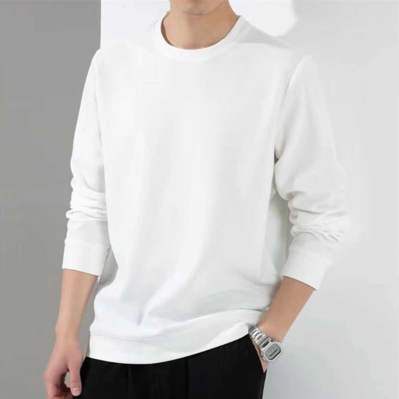 Autumn Winter Fashion Waffle T Shirt Men Long Sleeve Casual Top Oversized T-Shirts Man O Neck Harajuku Shirt Tees Male ClothingX240919
