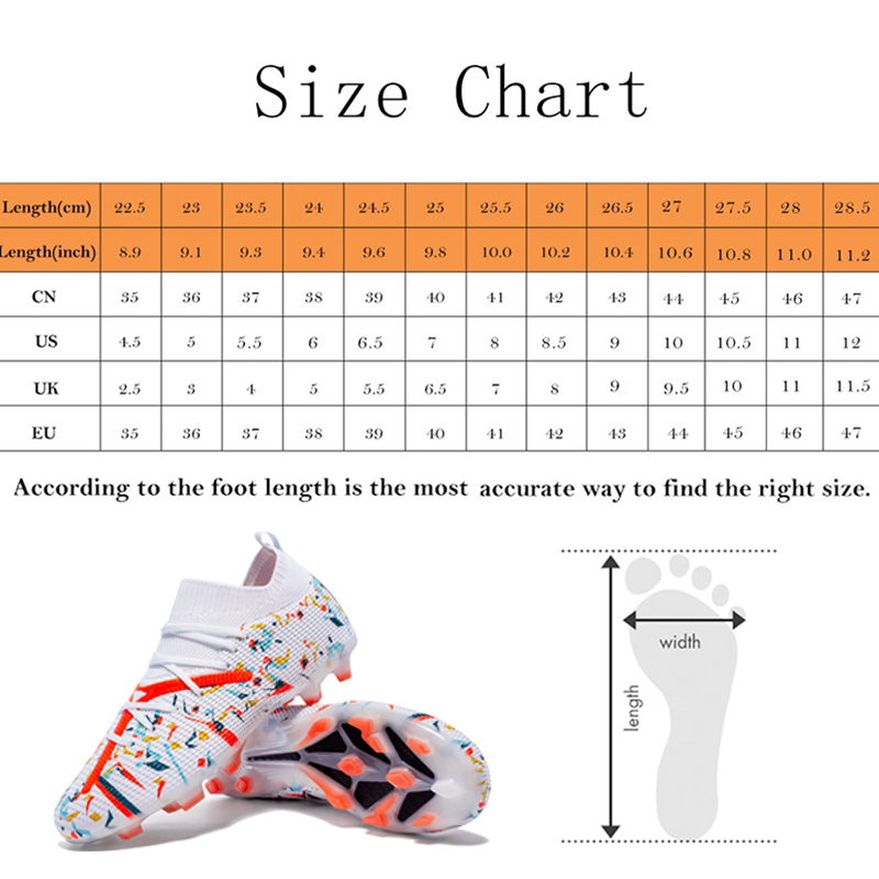 Professional Football Boots Drop Shipping Unisex Breathable Soft Men Soccer Shoes Long Spikes Soccer Cleats Indoor Sports Shoes