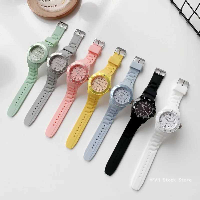 Candy Color Silicone Watches Couple Sports Waterproof Watch Multifunctional Digital Wristwatch Women Men Fashion WristWatchesX240920