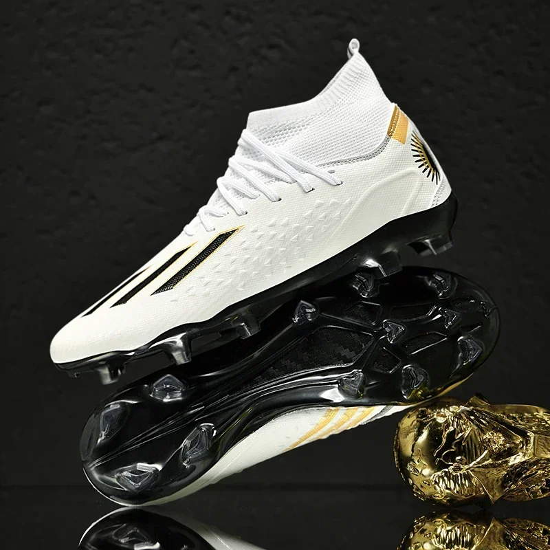 Top Quality Mens Shoes hot Original Grass Soccer Non-Slip Cleats For Kids TF/FG Training Football Boots