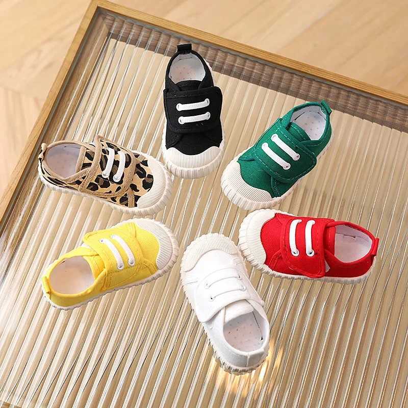 Kids Shoes Girls Boys Top Brand Sneakers Canvas Toddler Breathable Shoes Spring Running Sport Baby Soft Casual Sneaker M240920