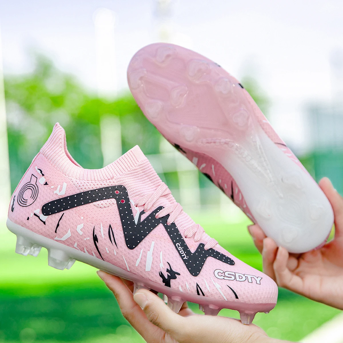 New Men Football Shoes Turf Indoor Non Slip Society Professional Football Field Boots Futsal Fast Sports Soccer Cleats Sneakers