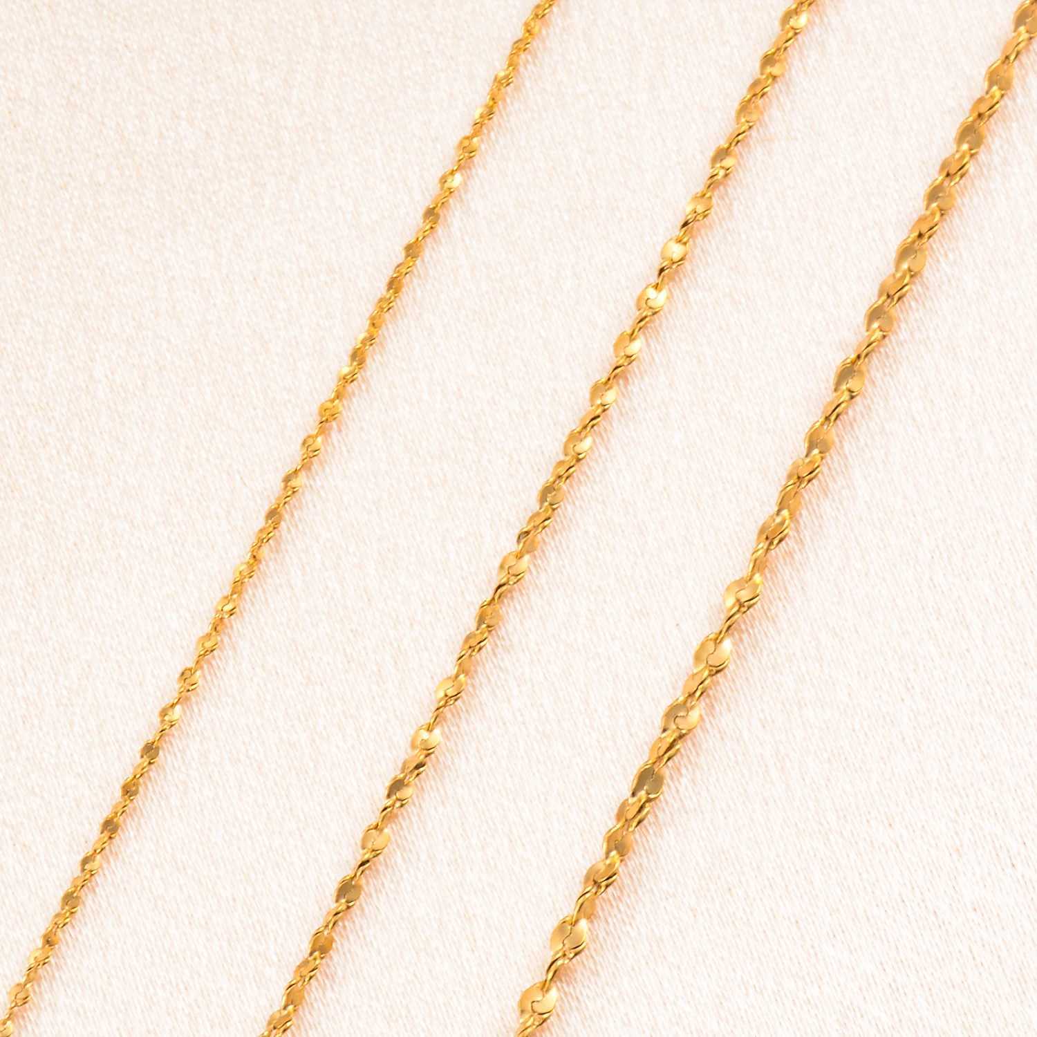 1.2/1.5/1.8MM Stainless Steel Silver/Gold/ Black/Rose Gold Color Sparkling Star Shiny Necklaces For Women Tiny Chain JewelryX240919