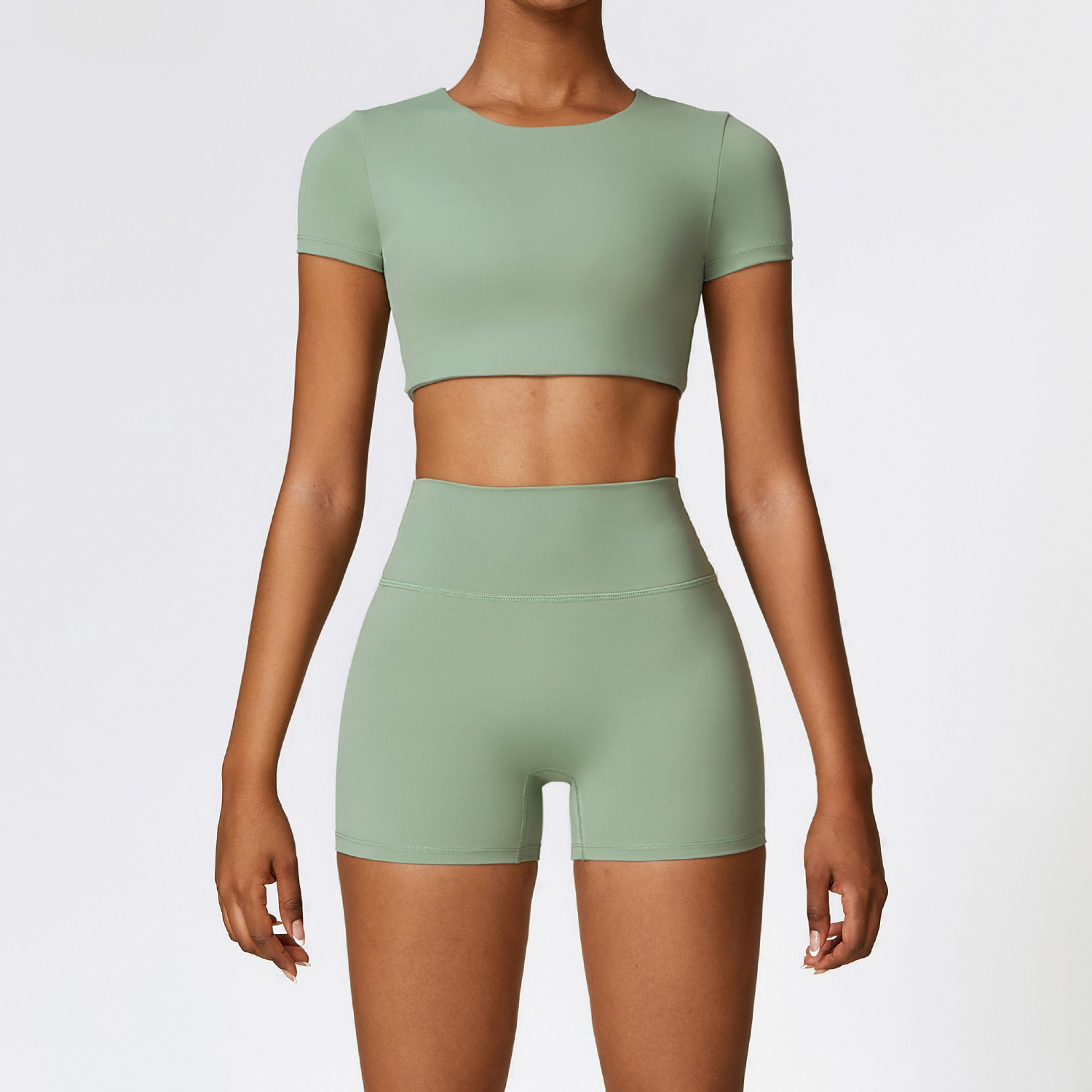 2 Pieces Seamless Clothes Sportswear Yoga Suits For Women Fiess Set Tracuits Sports Bra Gym Leggings