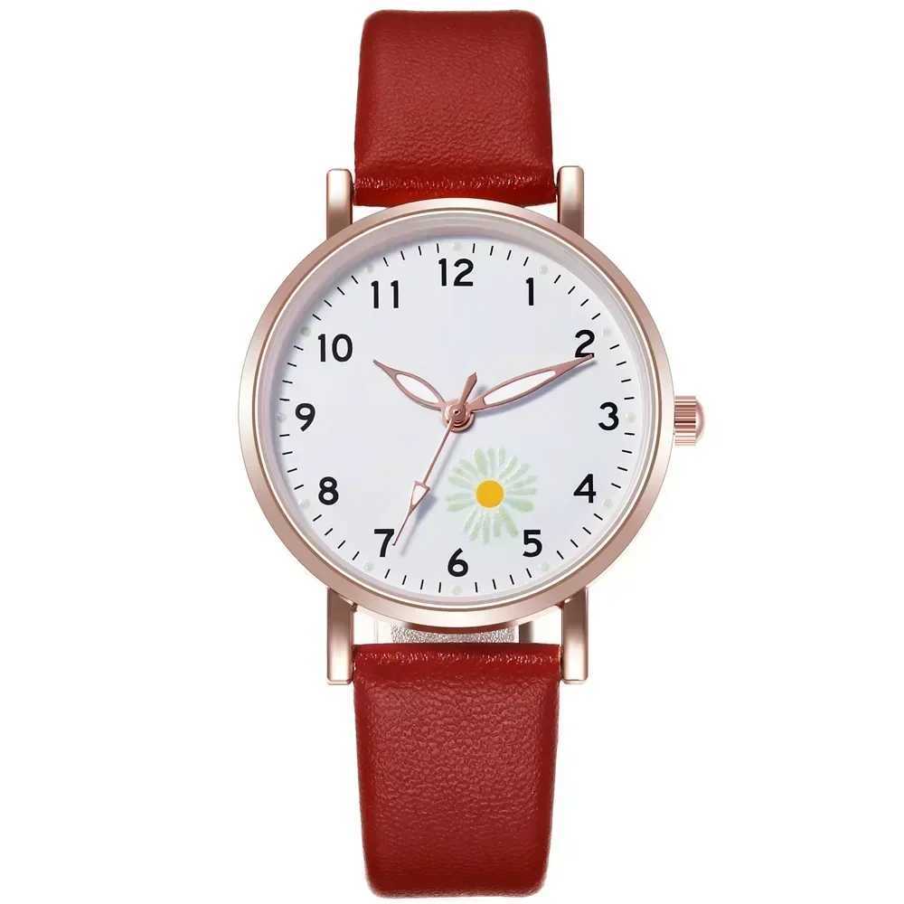 Trendy Ladies Wrist Watches Luminous Women Simple Watches Casual Leather Strap Quartz Watch Clock Montre Femme Relogio FemininoX240920