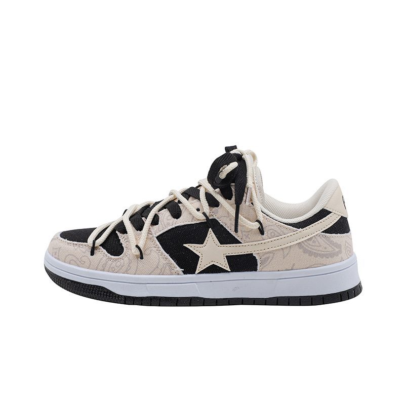 INS Platform Women's Sneakers Couple Tennis Casual Spring Autumn Lace Up Trend Flats Shoes Sneakers Female Sports Shoes Woman