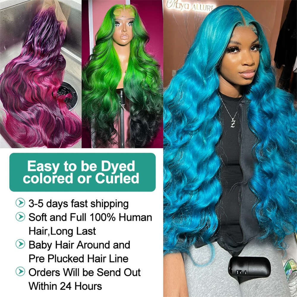 613 Honey Blonde 13x6 Hd Front Human Hair Wigs Brazilian Body Wave Transparen Colored 13x4 Lace Frontal Wig For Women