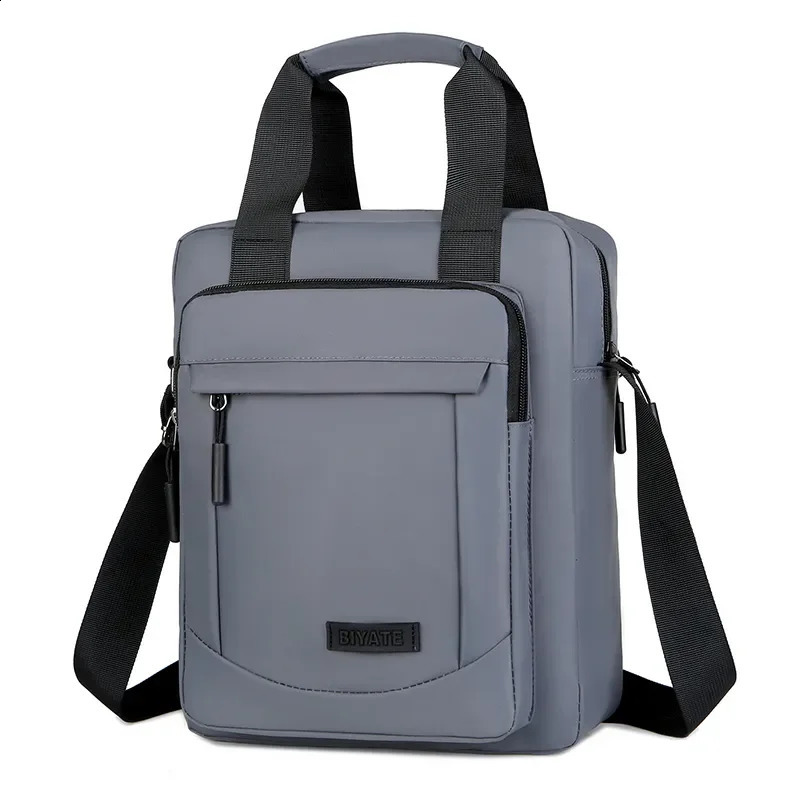 Business work mens bag wallet sports travel cross body shoulder nylon leisure messenger outdoor handbag 240919