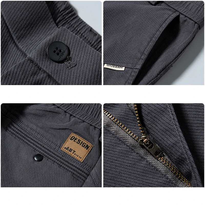 Spring mens ultra-thin casual pants business straight twill cotton elastic Trouser brand fashion Korean clothing coffee black gray W240919