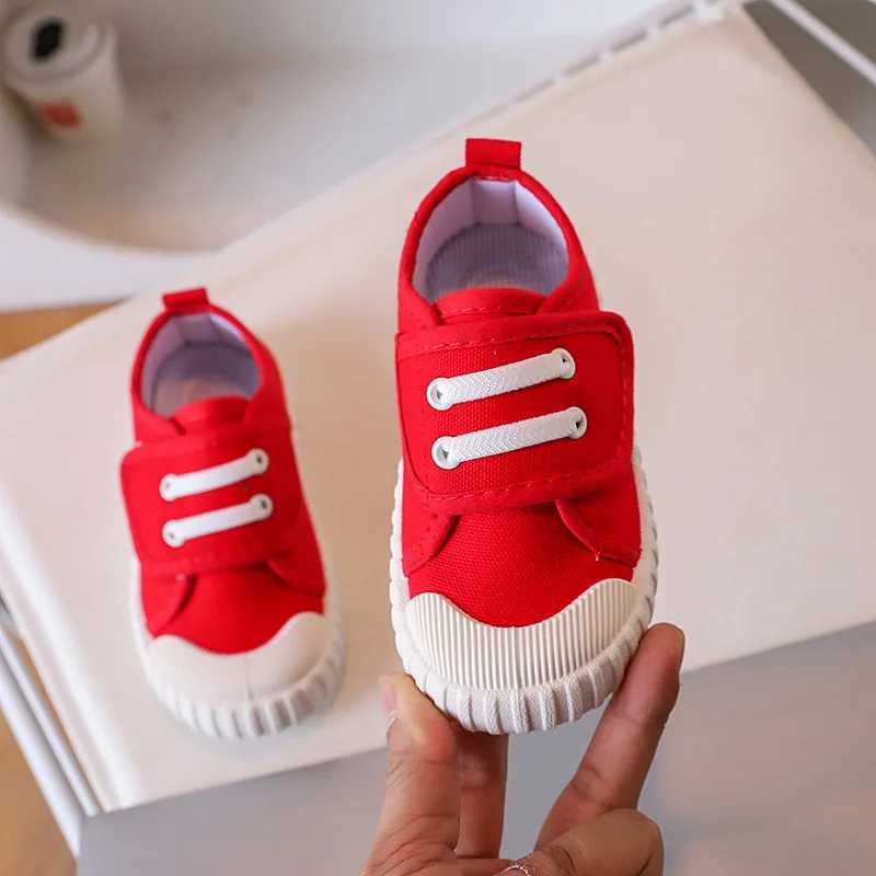 Sneakers Kids Coloful Canvas Shoes For Baby Boy Girl Brand Children Breathbale Anti-Slip zapatos Casual Indoors Barefoot Shoes P240920