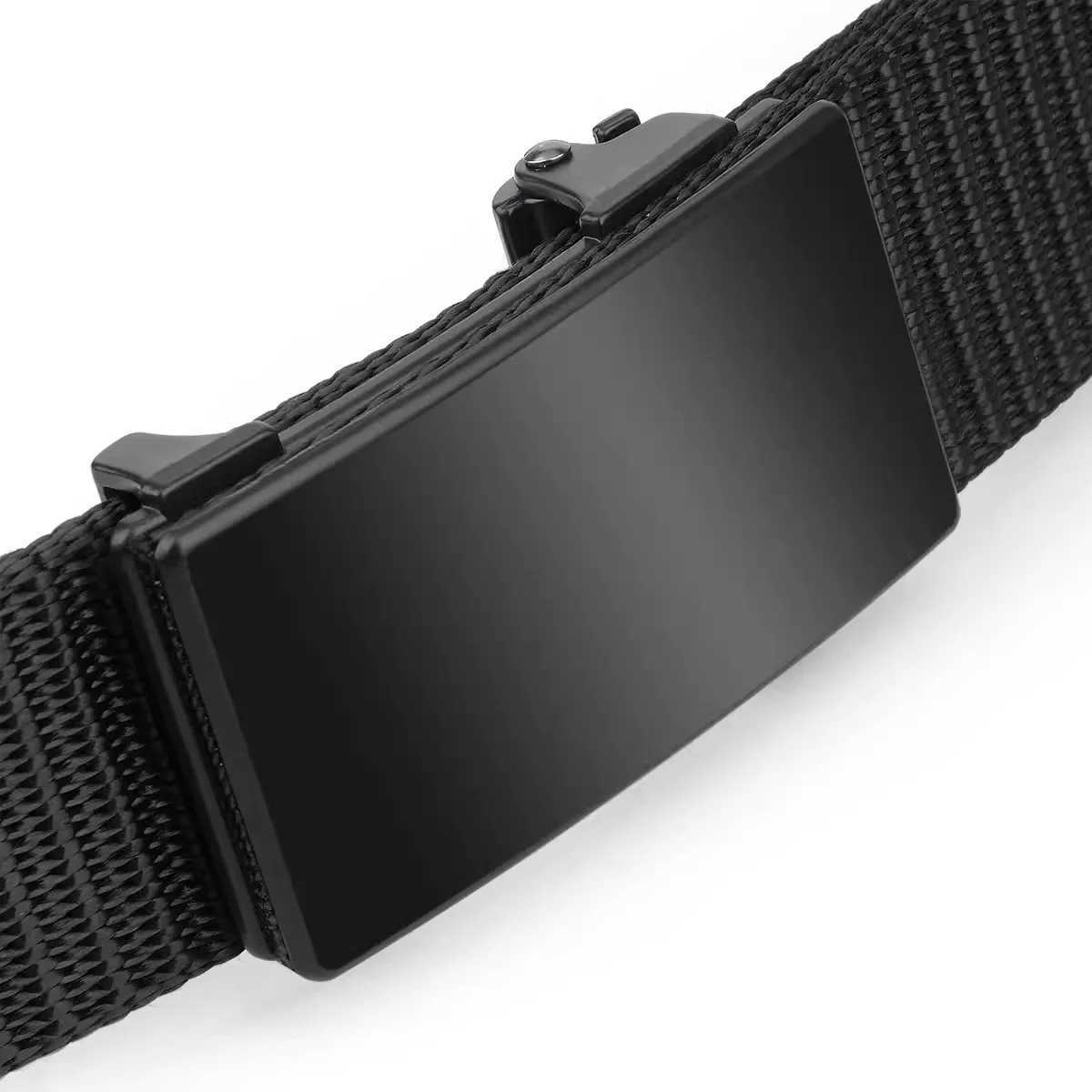 New product mens high-quality toothless automatic buckle casual mens waist belt mens business fashion belt W240920