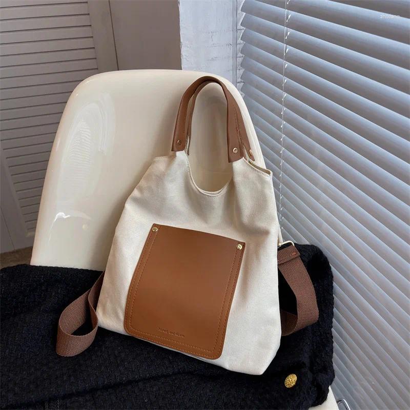 Free Shipping Shoulder Bags Miyagawa 2024 High Capacity Women's Canvas Bucket Bag Fashion Autumn Single Underarm Purses And Designer Bag Luxury B