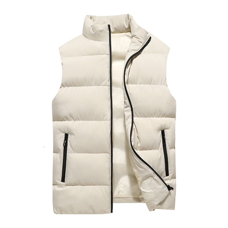 Plus Size 8Xl Autumn Winter Men Windproof Waterproof Warm Vest Jacket Mens Fashion Casual Waistcoat Male
