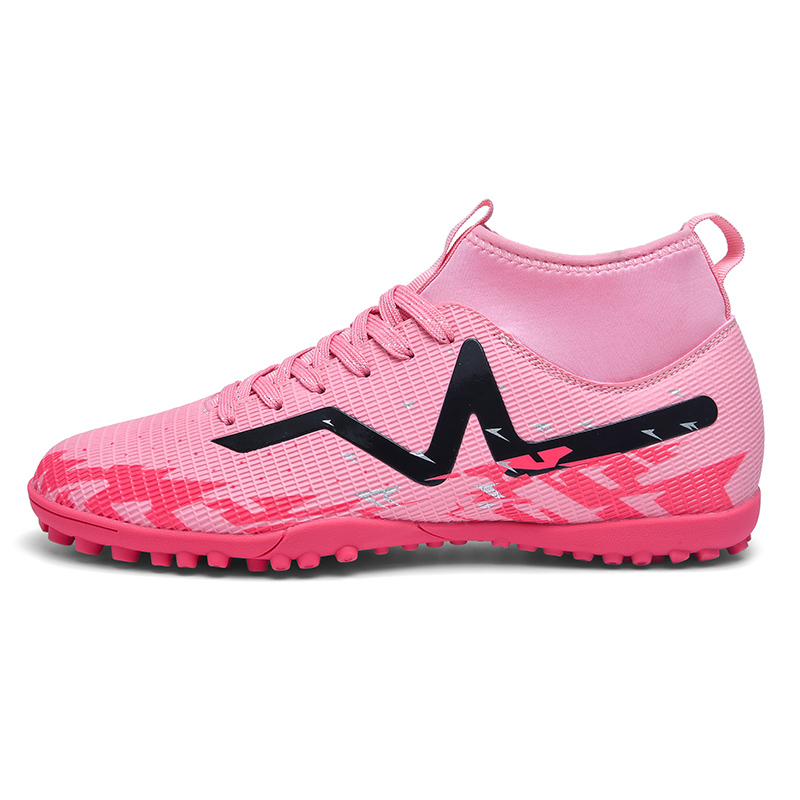New Men Football Boots Cleats Outdoor Sport Training Breathable Soccer Shoes Long Spikes FG Boys Non Slip Match Comfortable