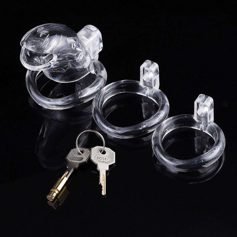 Adult man cock cage prevent masturbation cock cage sex toy with keys for men chastity belt cock cage