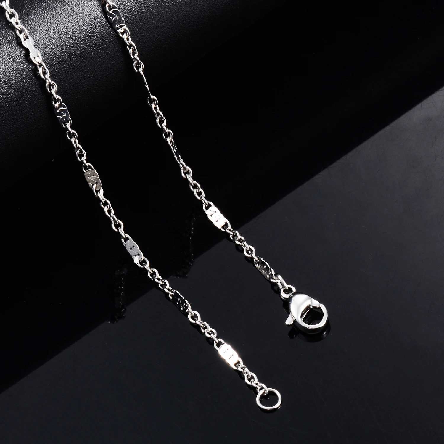 1.8mm Width Stainless Steel Tiny Link Chain Thin Necklace for Women Men Silver/Gold Color Creative Hip Hop Choker Jewelry GiftX240919