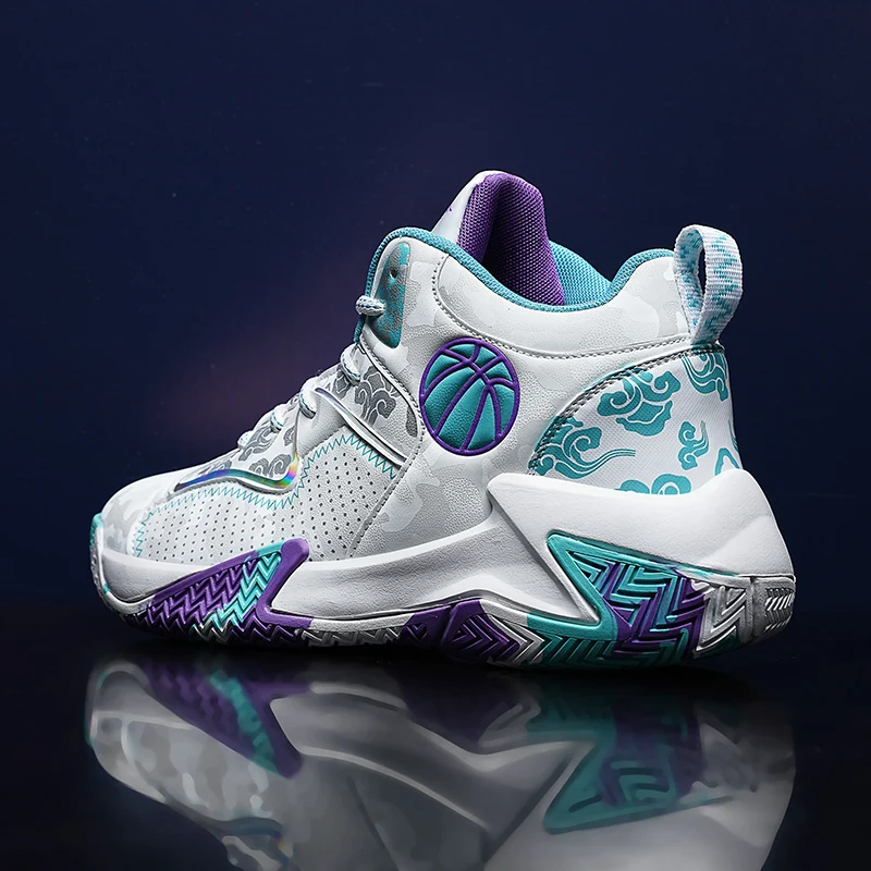 2023 New Basketball Shoes Big Size 39-48 Confortable Sports Training Athletic Basketball Sneakers Men Zapatos De Mujer Tendencia