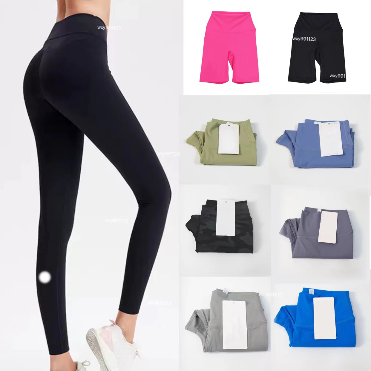 Lycra Yoga align leggings Women Shorts Cropped pants Outfits Sports yoga Ladies Pants Exercise Fitness Wear Girls Running Leggings gym clothing slim fit align pants