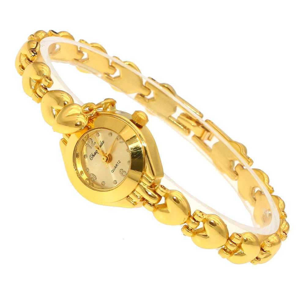Cute Luxury Women Bracelet Watches Fashion Women Dress Wristwatch Ladies Quartz Sport Gold Watch DropshipingX240920