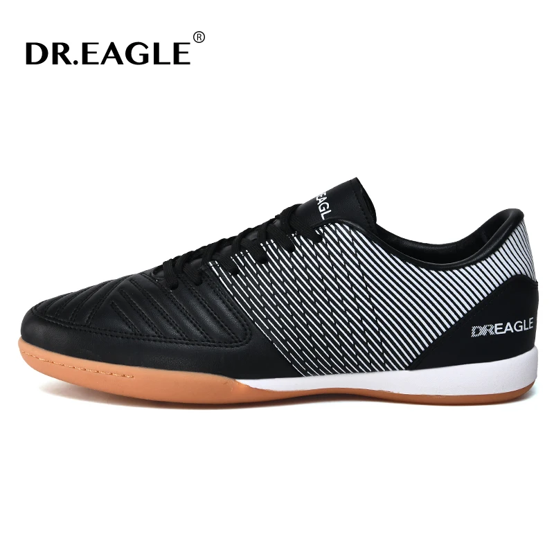 DR.EAGLE Free Shipping Factory Original Indoor Football Shoes Futsal Beef Tendon Bottom Men Professional Non Slip Soccer Shoes