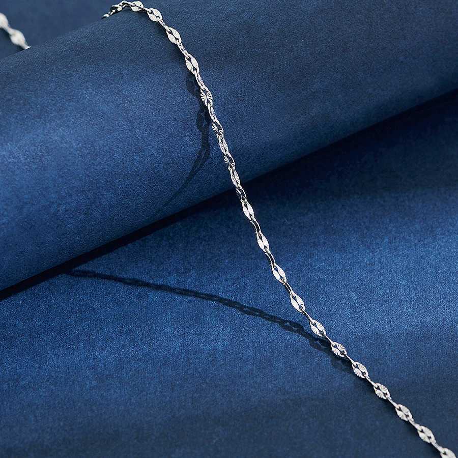 2.5mm Wide Embossed Stainless Steel Sunshine Link Chain Necklace for Women Choker 4 Color Available Jewelry Making AccessoriesX240919