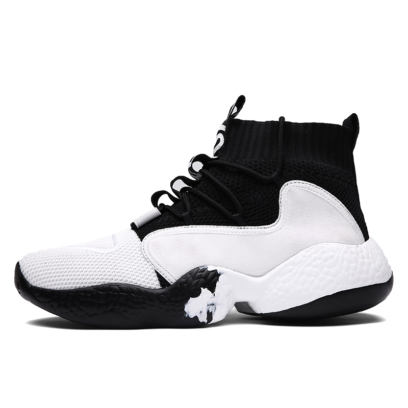 Men Basketball Shoes High Top Gym Socks Shoes Training Ankle Breathable Outdoor Sports Shoes Men Sneakers Mens Basketball Shoes