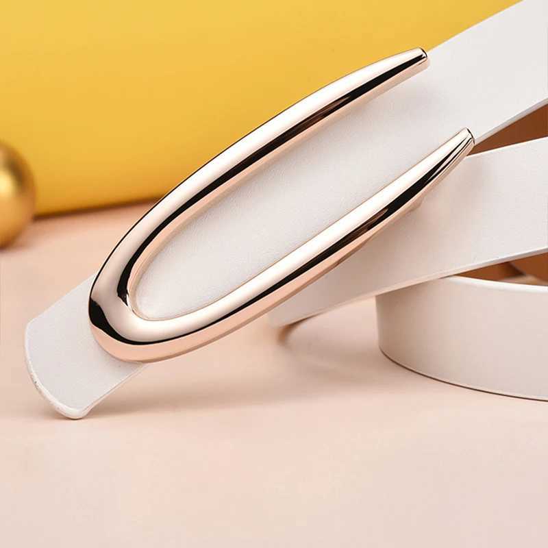 2024 New Womens Cowboy Tight Belt Womens Solid Color Fashion Thin Belt Buckle Jeans Womens Belt W240920
